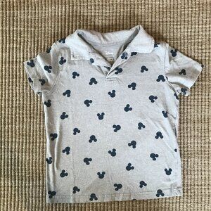 Jumping Beans Disney Mickey Polo Short Sleeved Shirt 4T